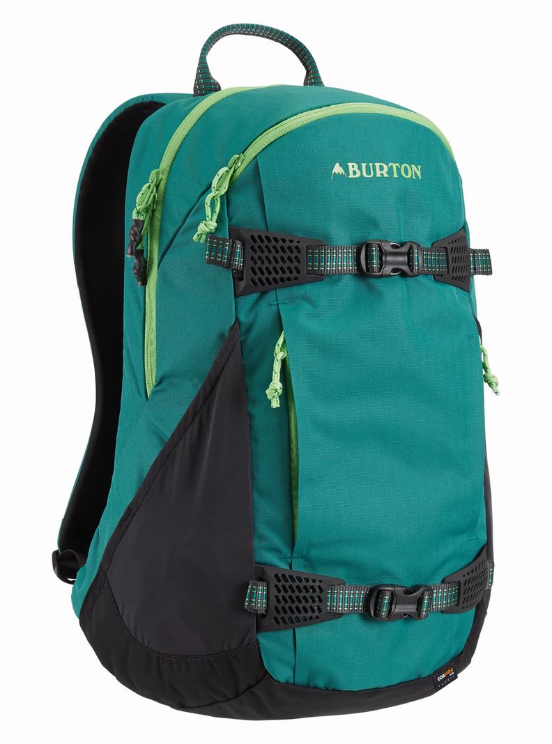 Green Burton Day Hiker 25L Unisex Backpacks | FJIRKN690