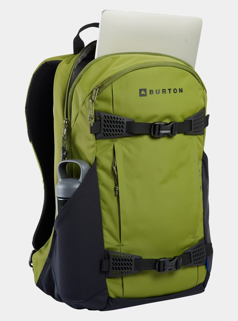 Green Burton Day Hiker 25L Unisex Backpacks | VBZLGP827