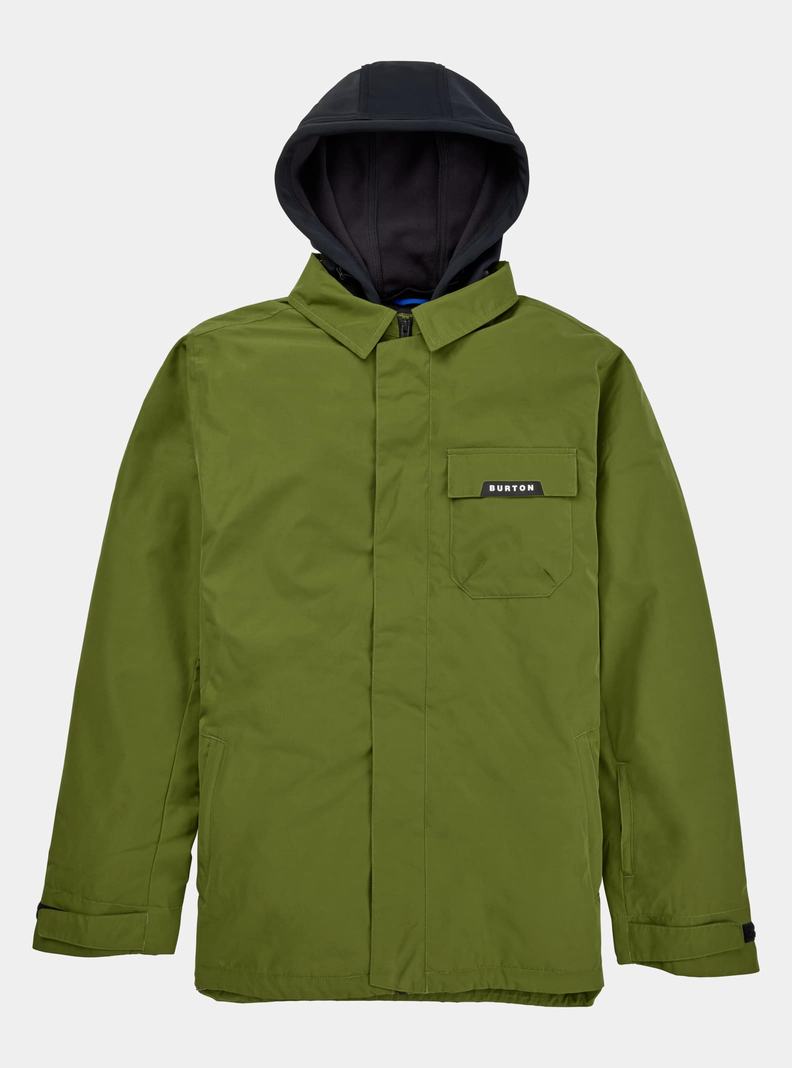 Green Burton Dunmore 2L Men\'s Ski Jackets | YUPMCI638