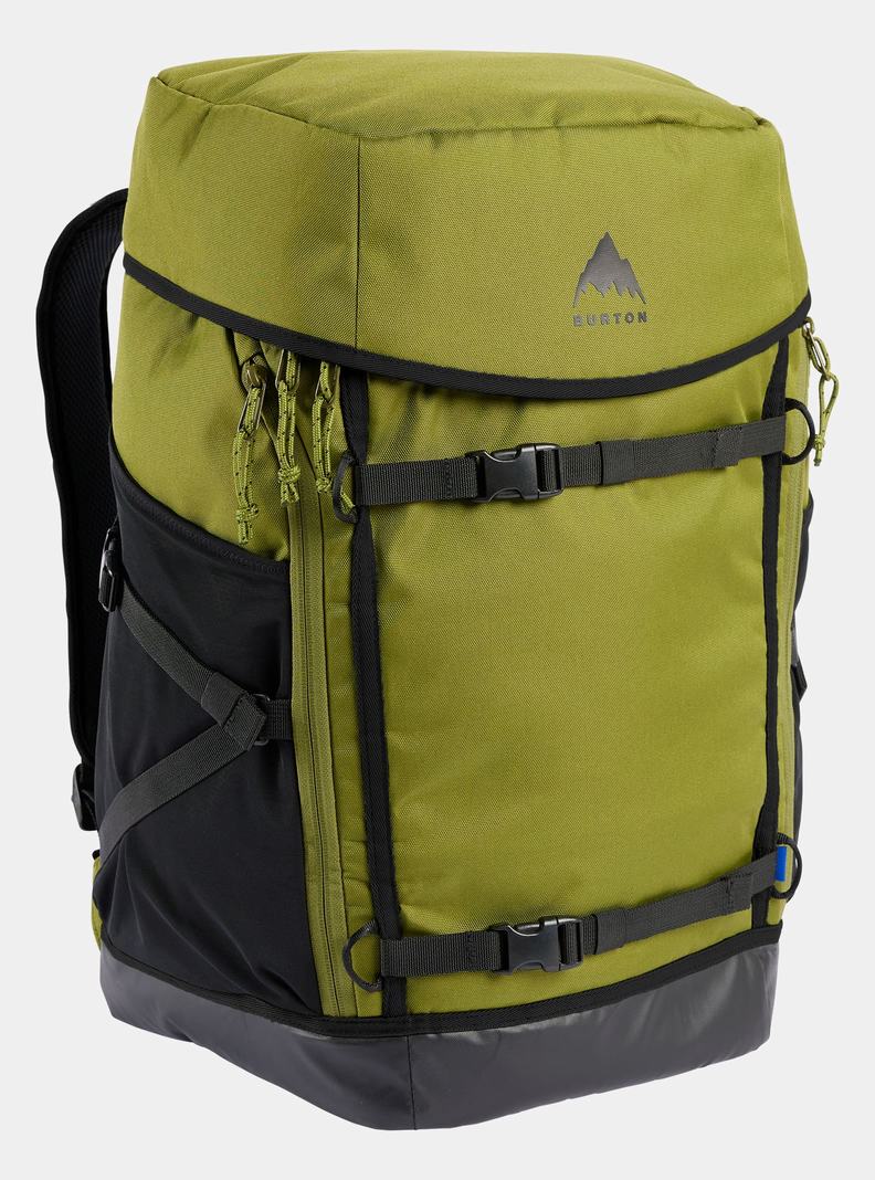 Green Burton Gig Boot Pack Unisex Backpacks | SHFNQY027