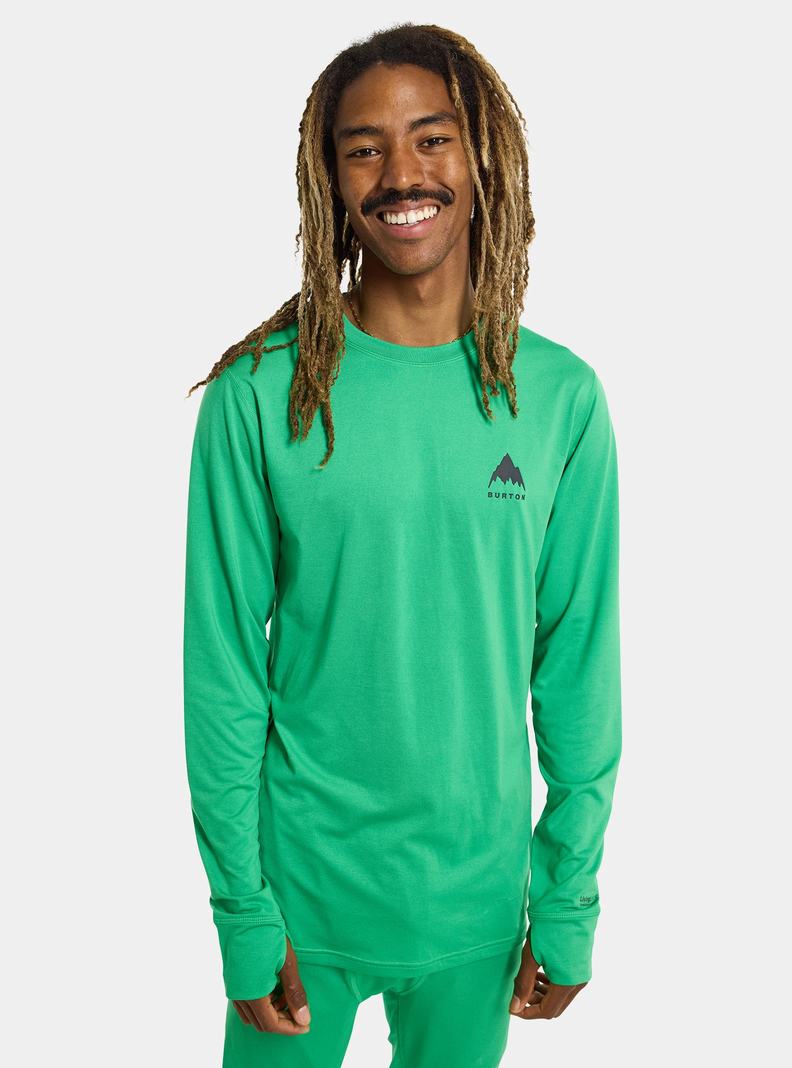 Green Burton Lightweight X Men's Base Layer Top | TQLBHD516