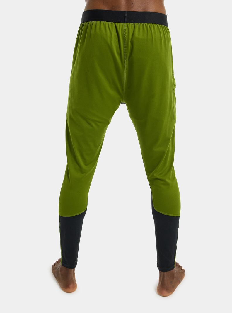 Green Burton Midweight X Base Layer Pants Men's Base Layer Pants | ZVXRGW951