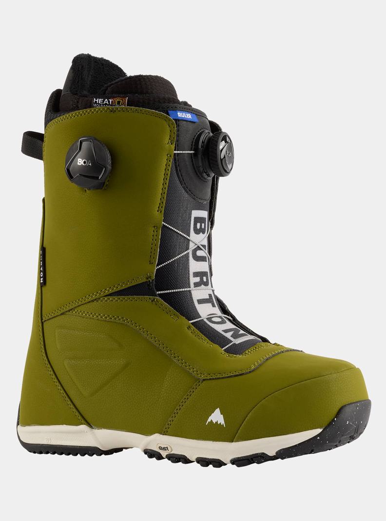 Green Burton Ruler BOA® Men\'s Snowboard Boots | CDEZPL326