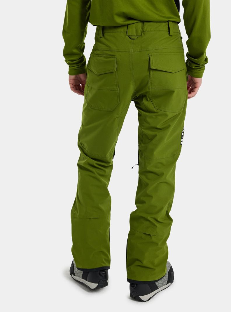 Green Burton Southside 2L (Slim Fit) Men's Ski Pants | ZEQIGX754