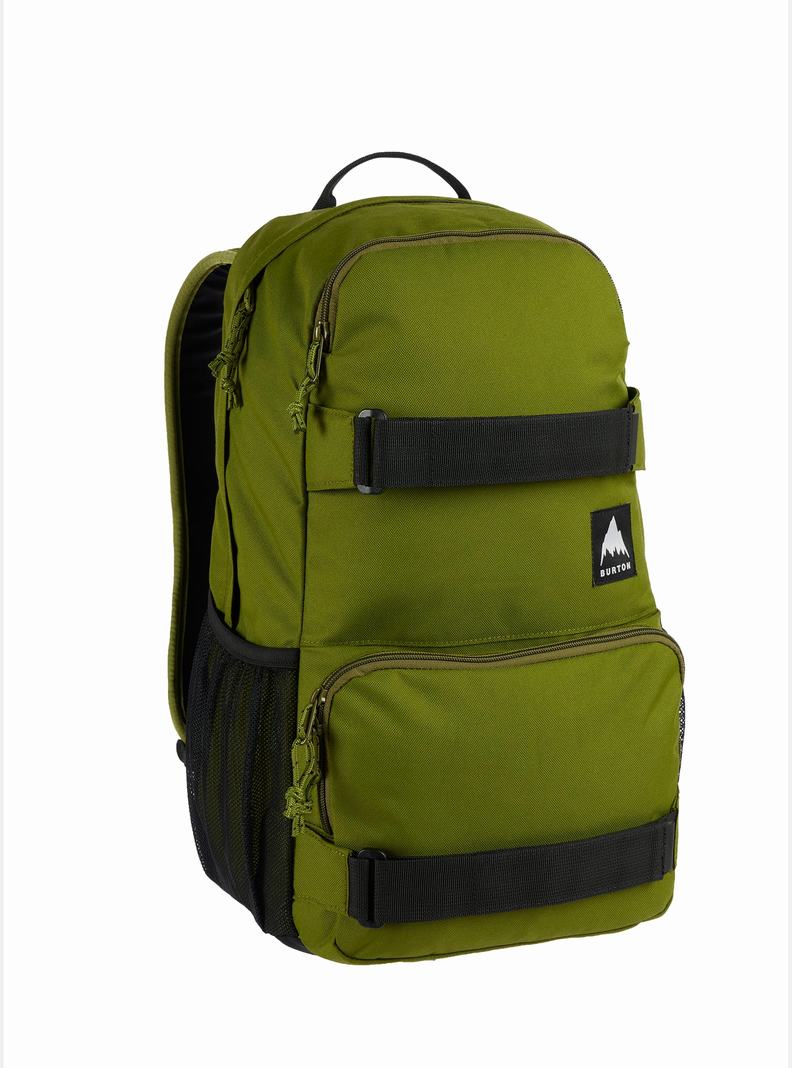 Green Burton Treble Yell 21L Unisex Backpacks | TGPUID089