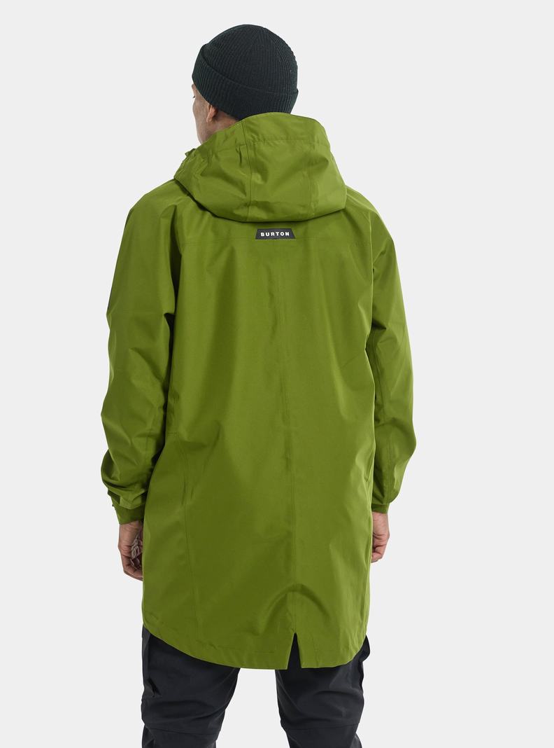 Green Burton Veridry 2L Rain Men's Ski Jackets | QRXYJW609