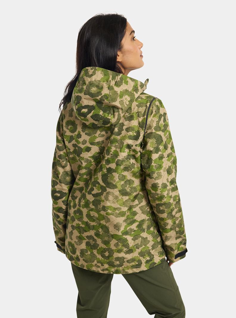 Green / Camo Burton Multipath GORE-TEX 2L Women's Ski Jackets | BLMIPQ167