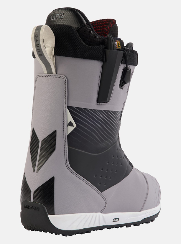 Grey / Black Burton Ion (Wide) Men's Snowboard Boots | RDMLSU736