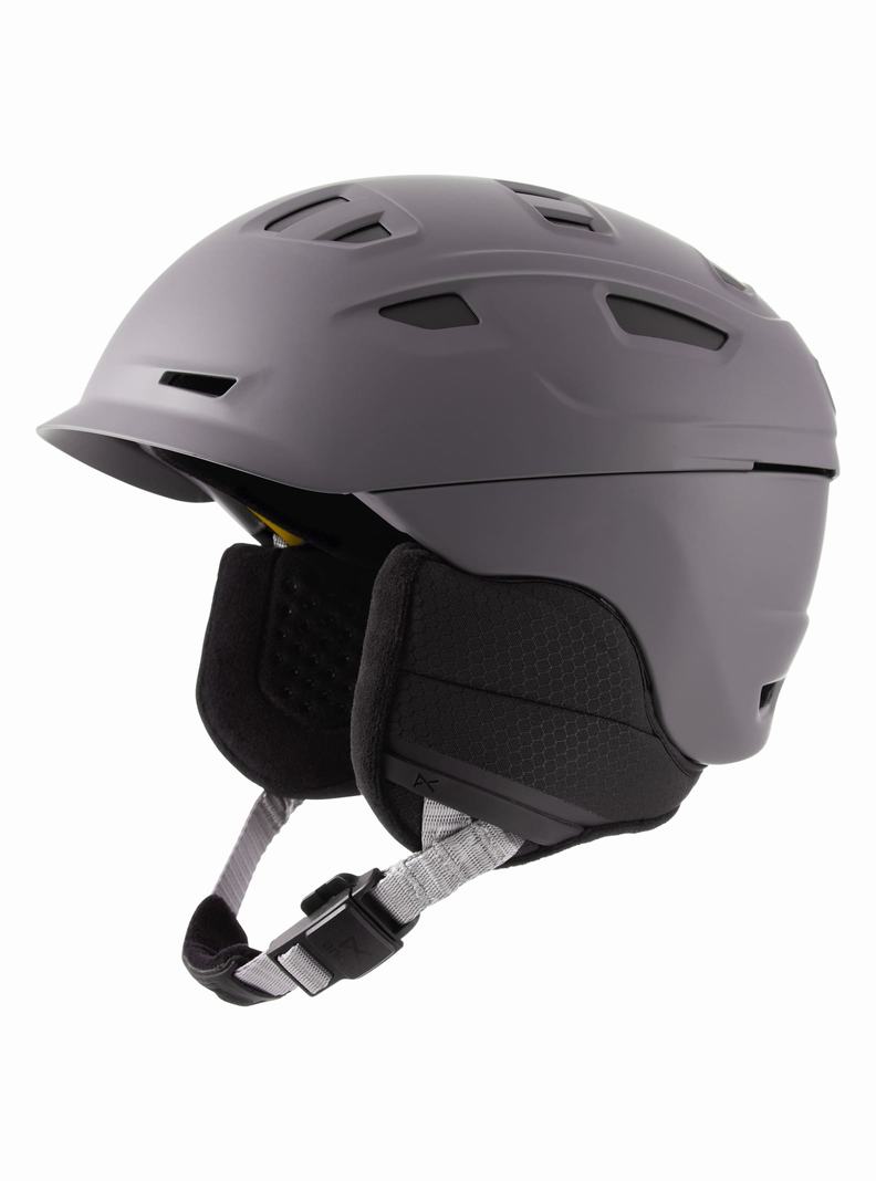 Grey Burton Anon Prime MIPS® Men's Snowboard Helmets | QMRKZF139