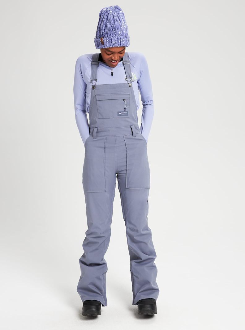 Grey Burton Avalon - Tall Women's Bibs | XSNDOE194