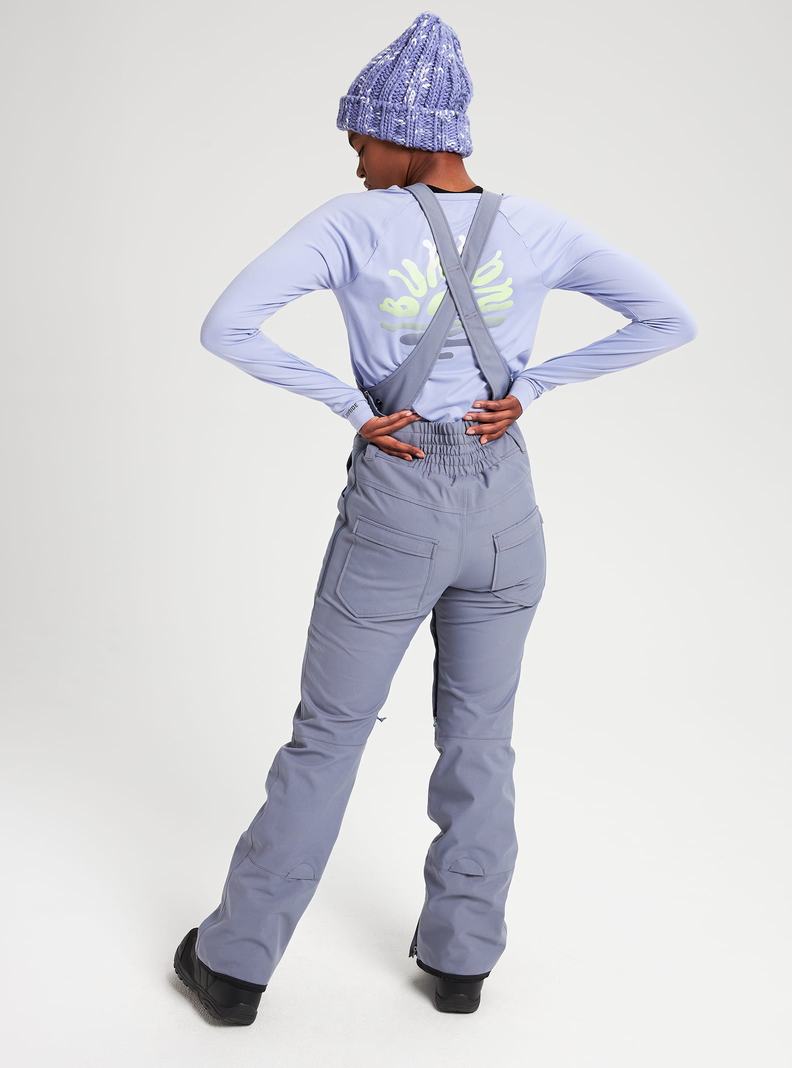 Grey Burton Avalon - Tall Women's Bibs | XSNDOE194