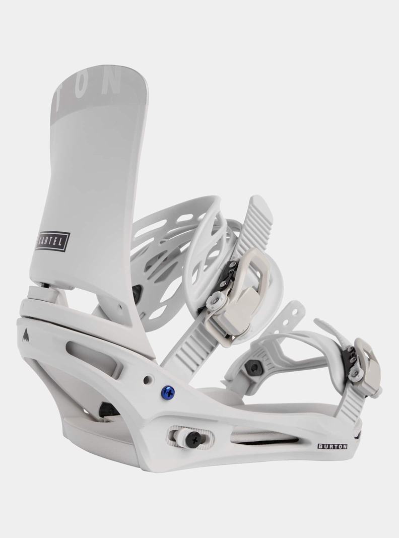 Grey Burton Cartel Re:Flex Men\'s Snowboard Bindings | CKYUQR610