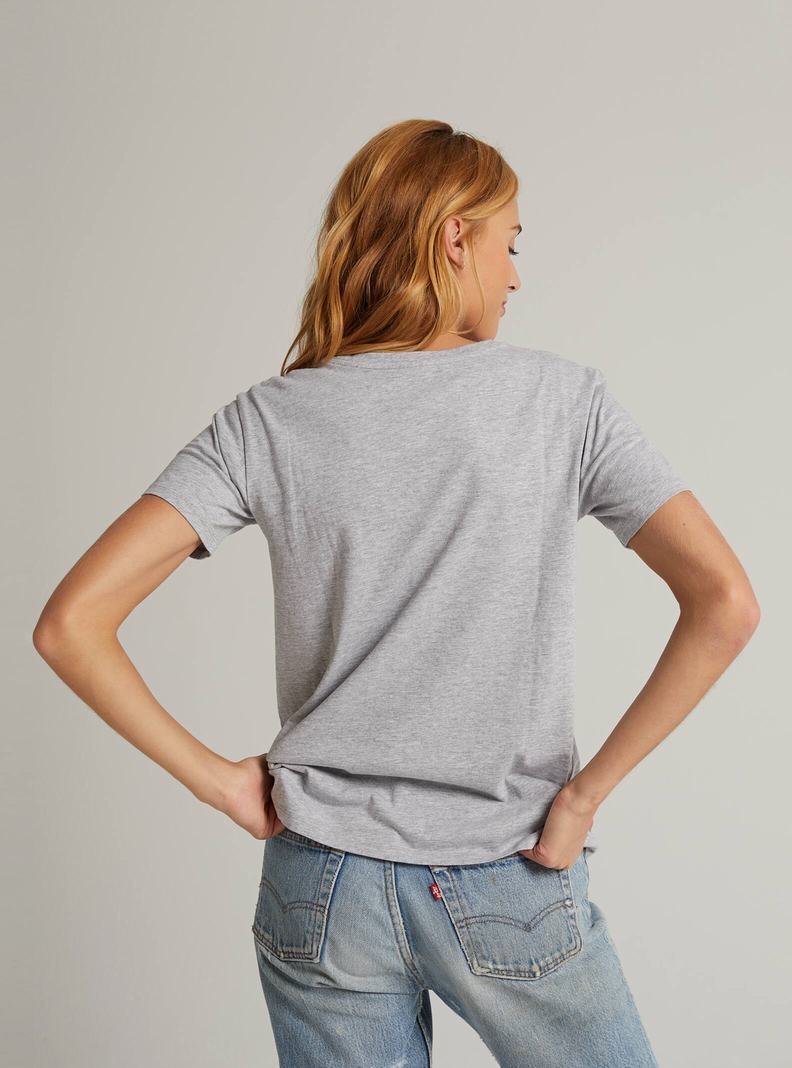 Grey Burton Classic Short Sleeve Women's T-Shirts | QMBTEN403