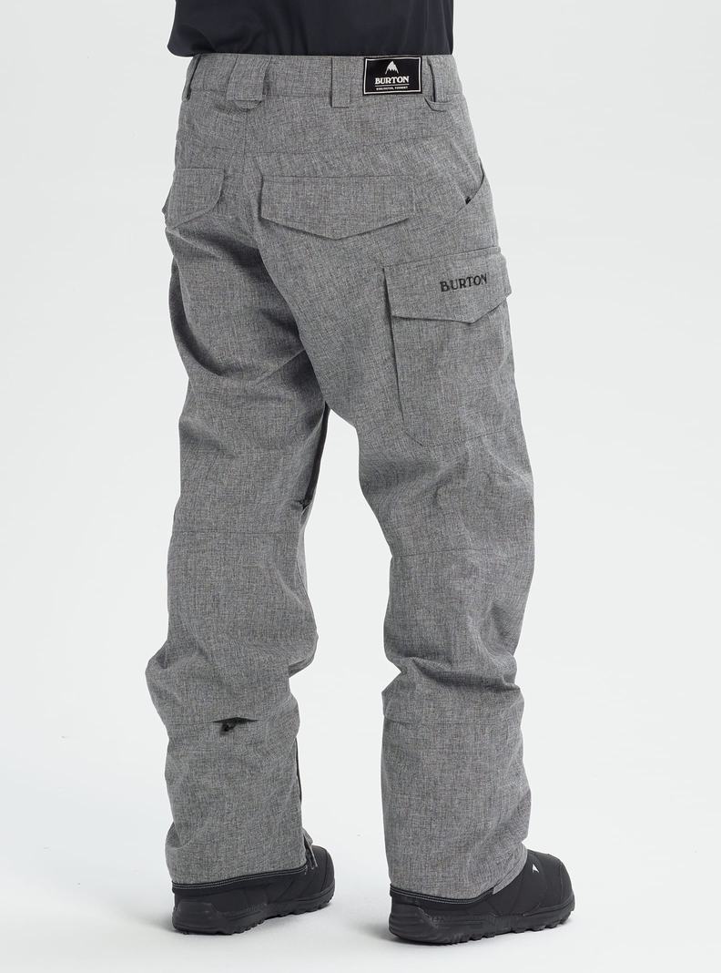 Grey Burton Covert 2L Men's Ski Pants | RZMOUE692