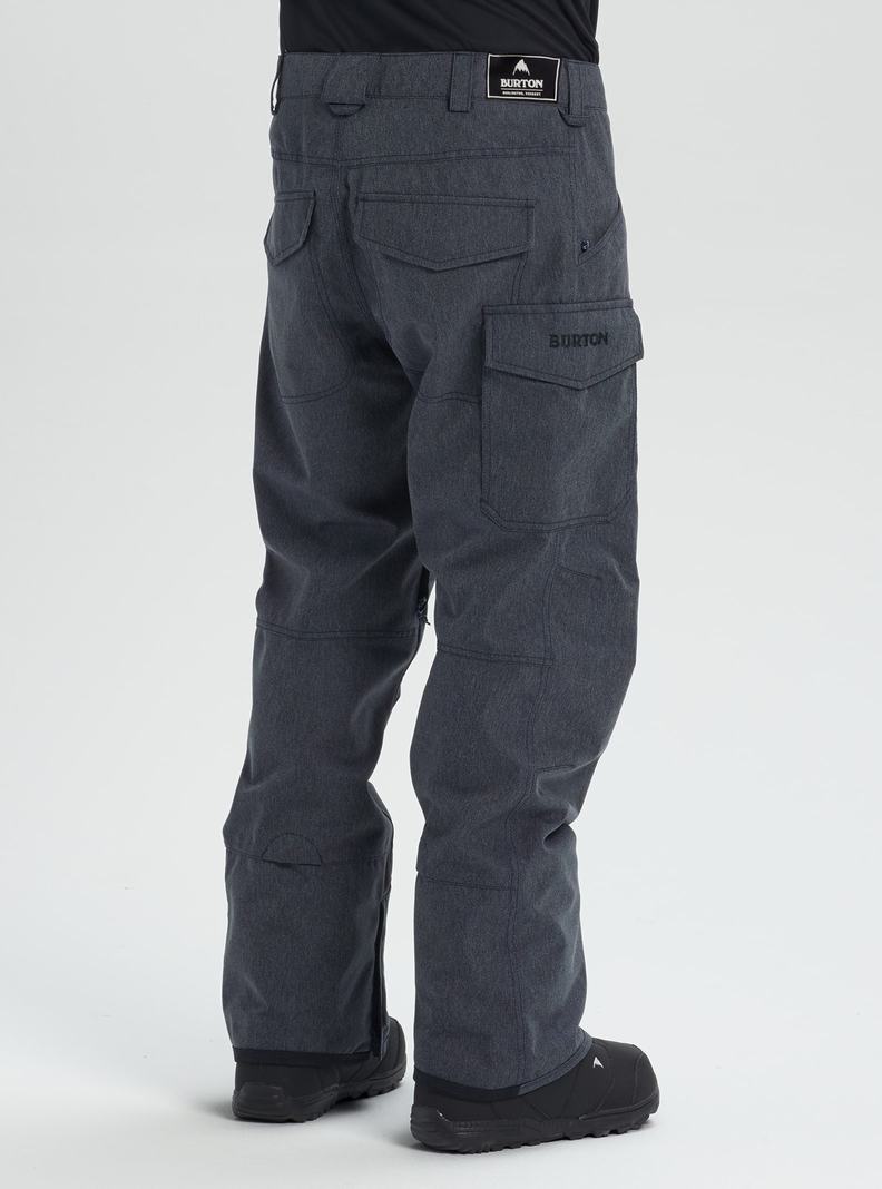 Grey Burton Covert Insulated Men's Ski Pants | YSKUFE075