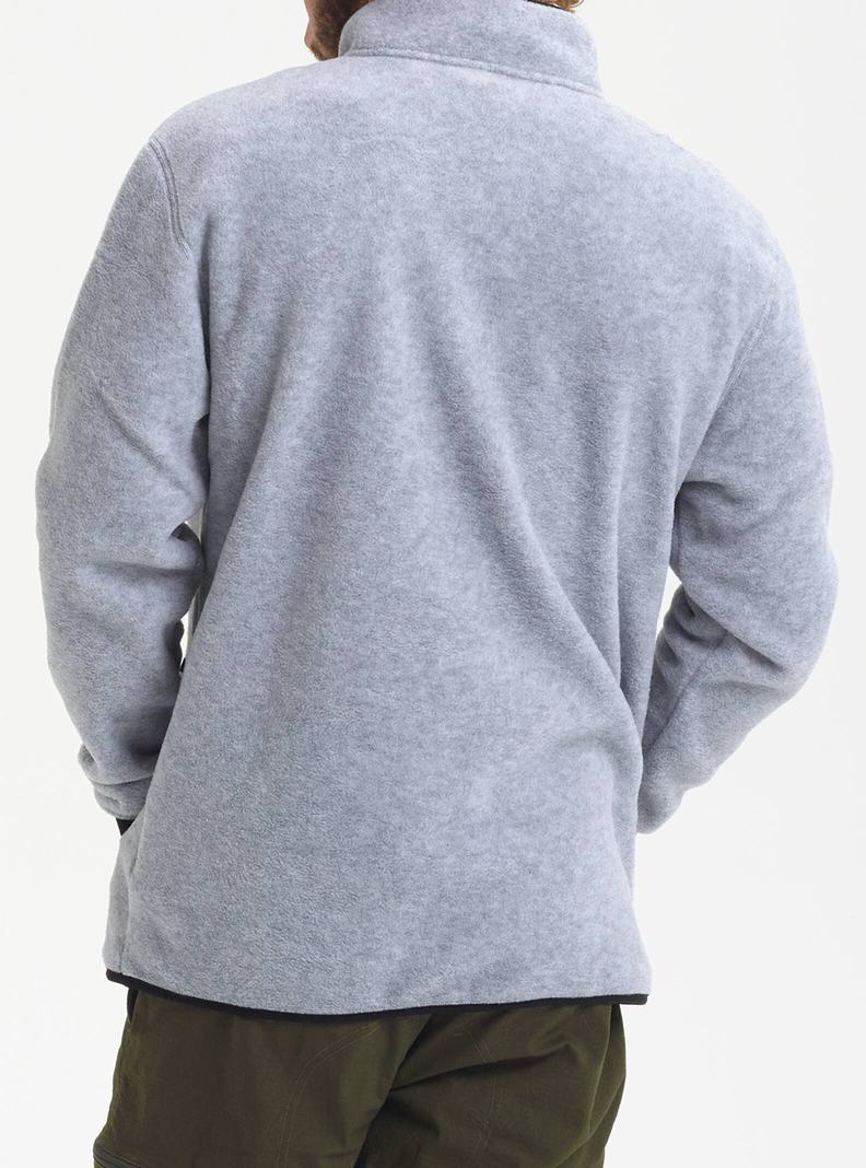 Grey Burton Hearth Fleece Pullover Men's Sweatshirts | YFBIKV598