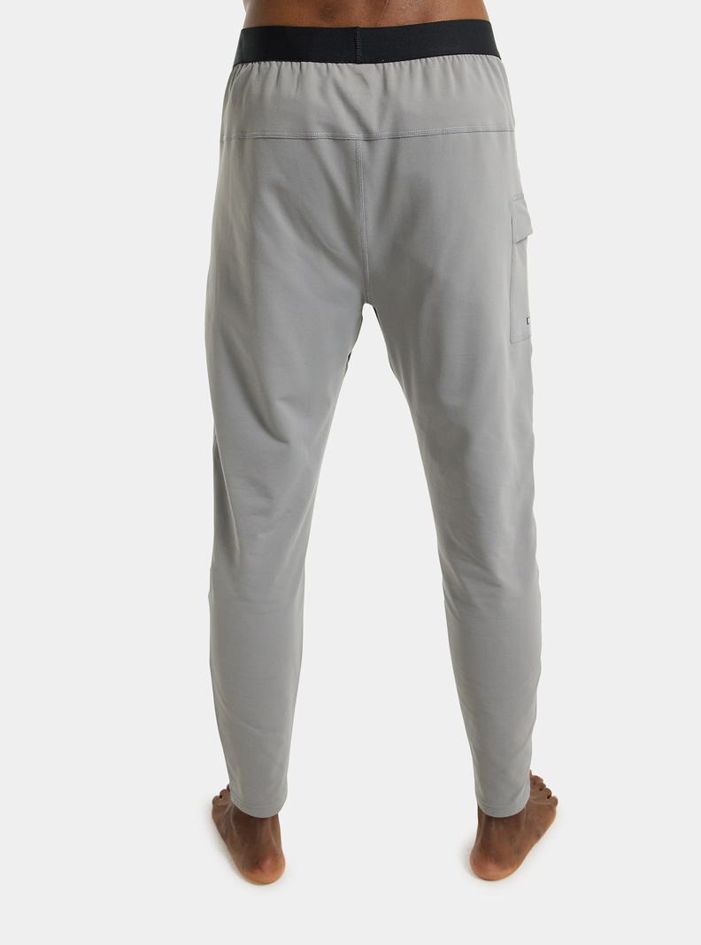 Grey Burton Heavyweight X Base Layer Pants Men's Base Layer Pants | VOYRXC346