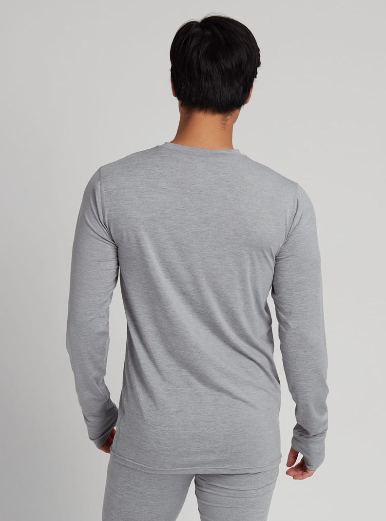 Grey Burton Lightweight X Men's Base Layer Top | EUNKQV294