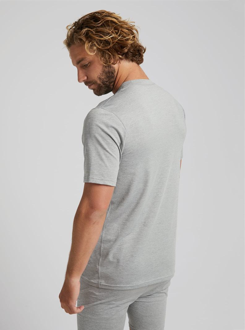 Grey Burton Lightweight X Men's Base Layer Top | TPAHXU097