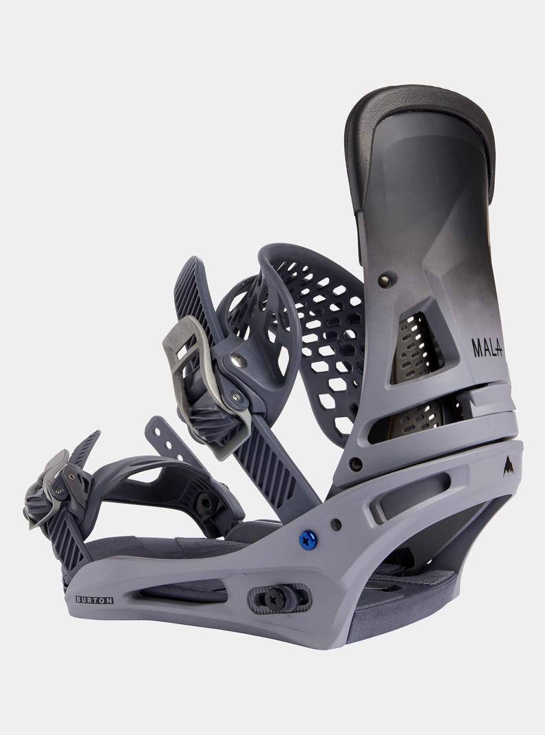 Grey Burton Malavita Re:Flex Men\'s Snowboard Bindings | BYWVGQ912