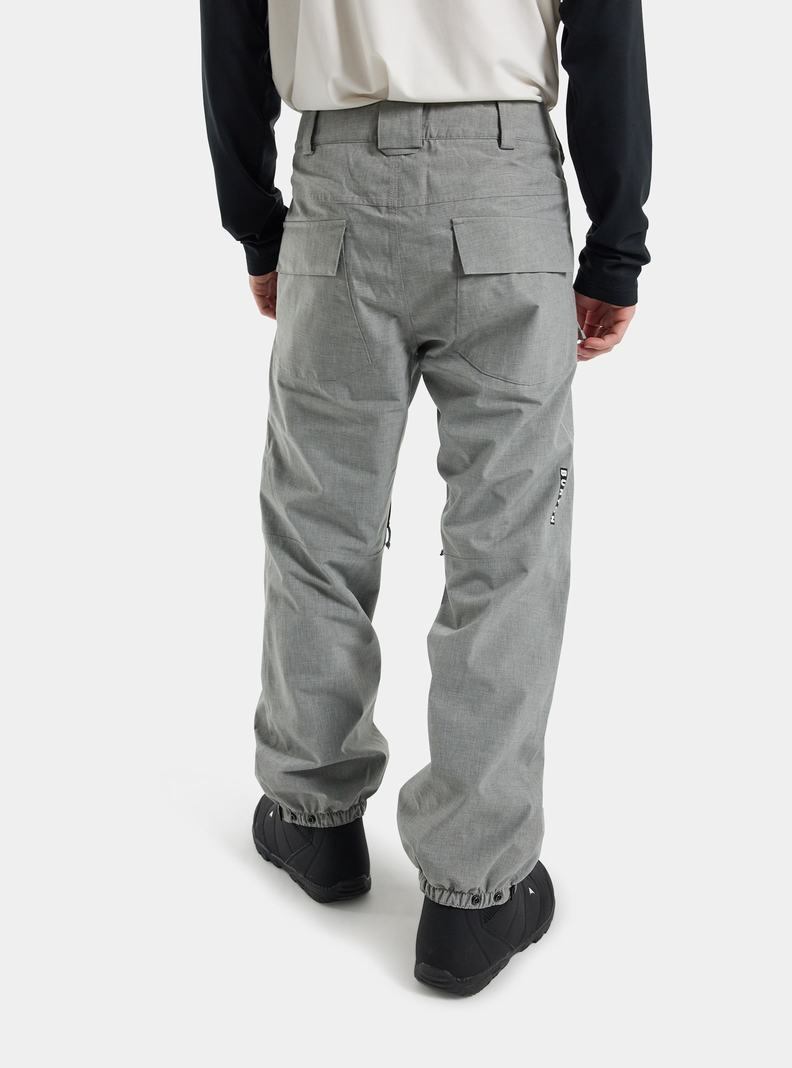 Grey Burton Melter Plus 2L Men's Ski Pants | MHWXNP184