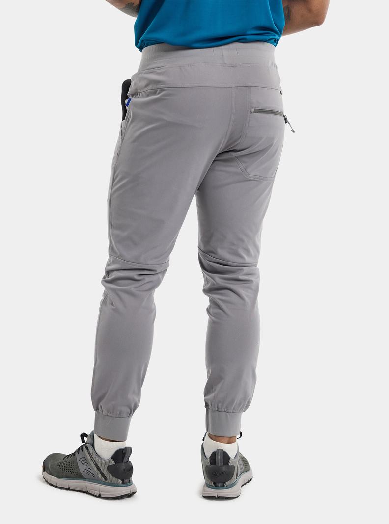 Grey Burton Multipath Jogger Men's Pants | QBMPUH987