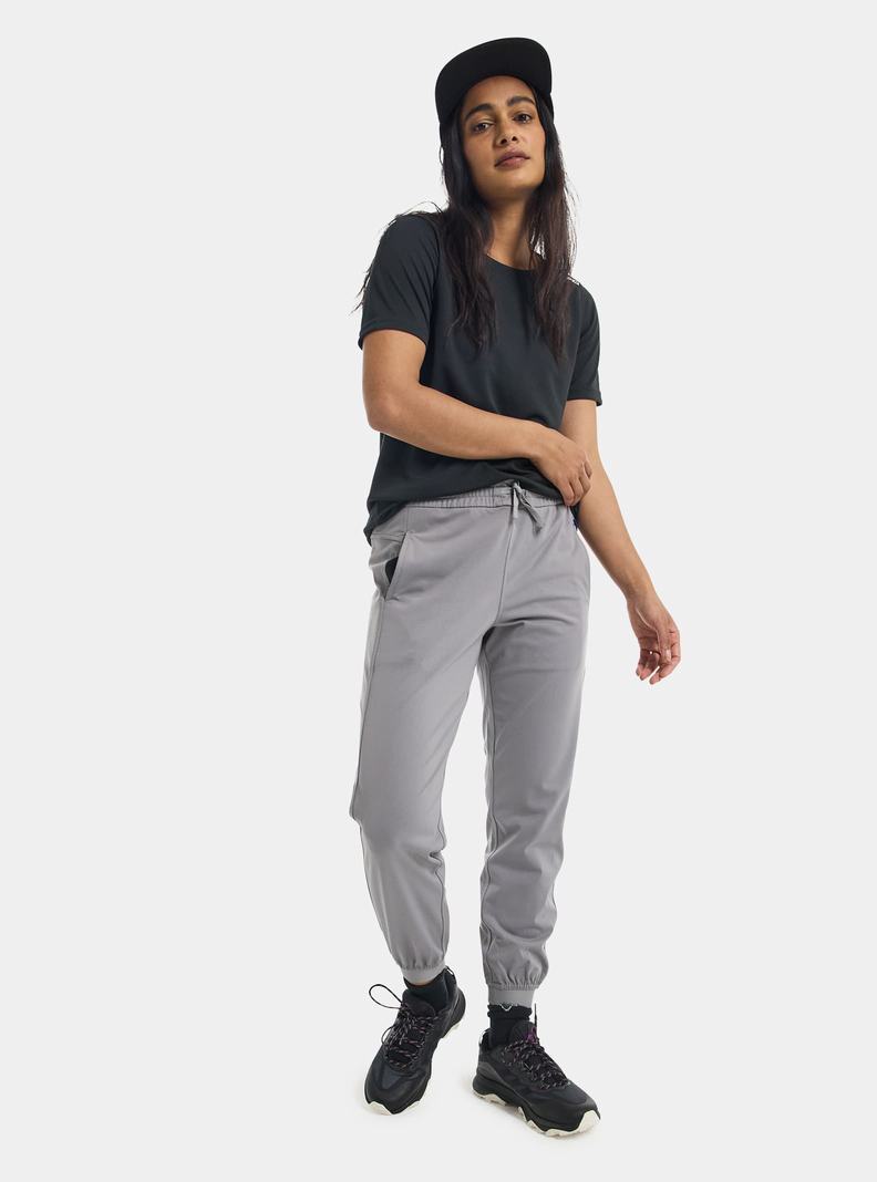 Grey Burton Multipath Jogger Women's Pants | PXSLBC129