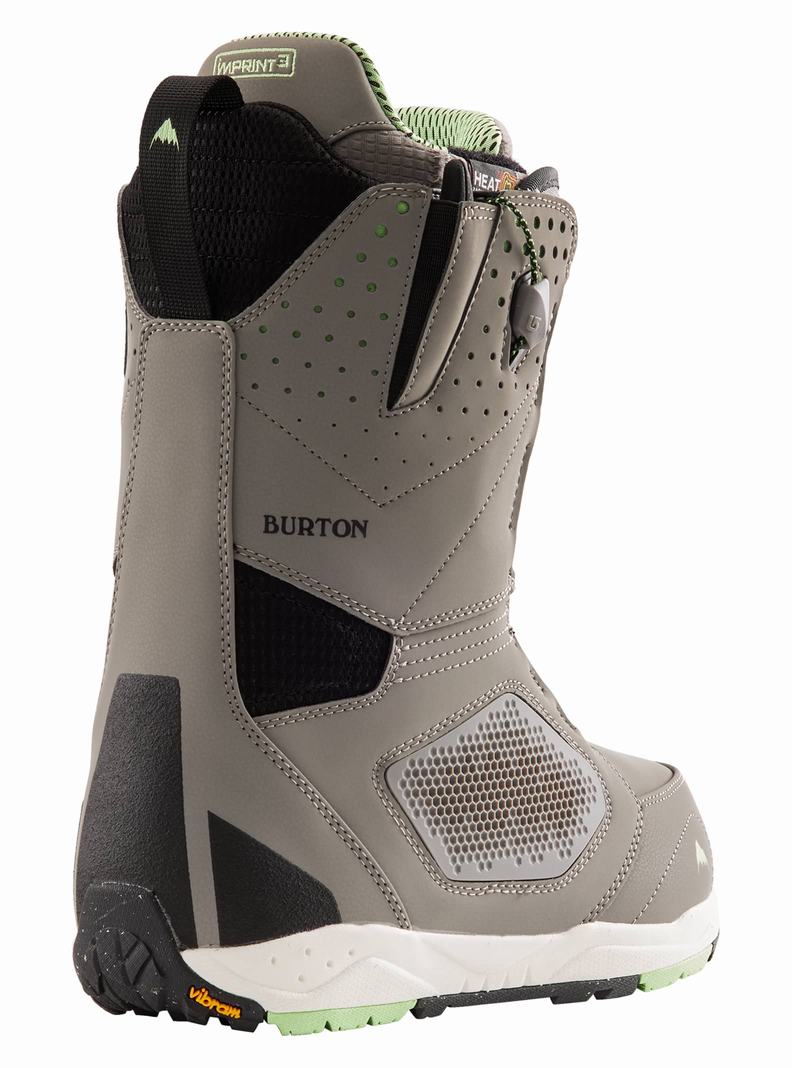 Grey Burton Photon Men's Snowboard Boots | OWSFDT369