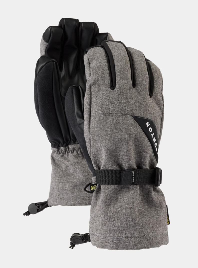 Grey Burton Prospect Men\'s Ski Gloves | HYXKBV943