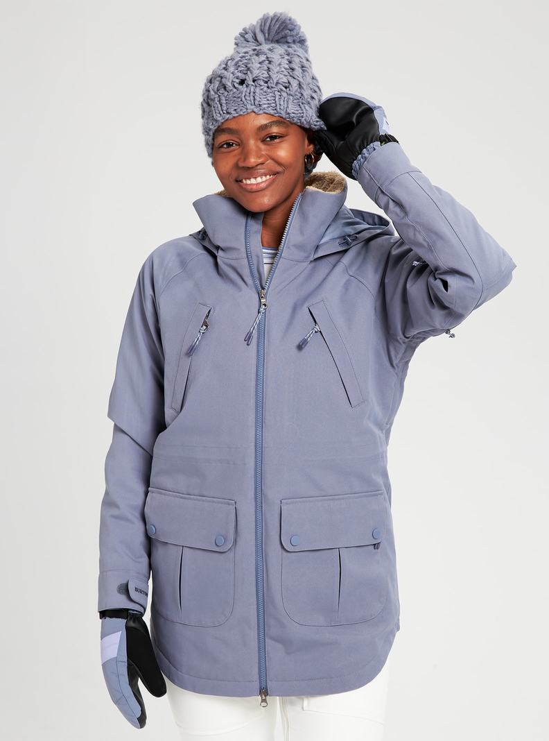 Grey Burton Prowess Women's Ski Jackets | BXPICV321