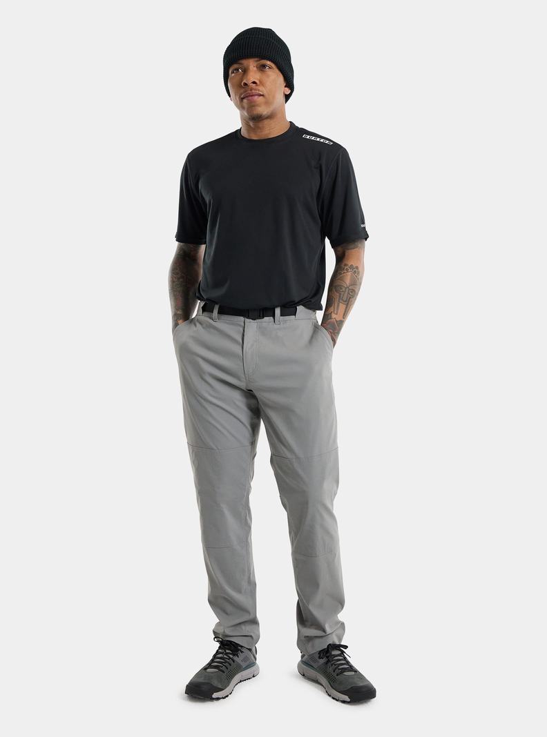 Grey Burton Ridge Men's Pants | RQMDUK458