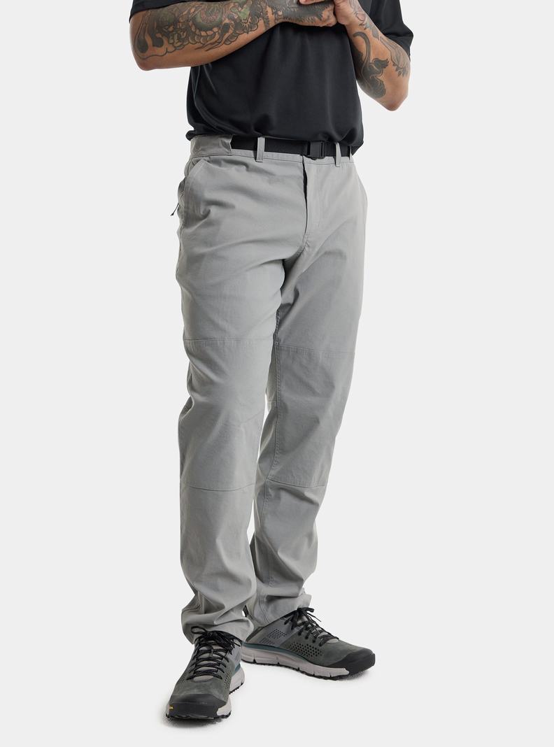 Grey Burton Ridge Men's Pants | RQMDUK458