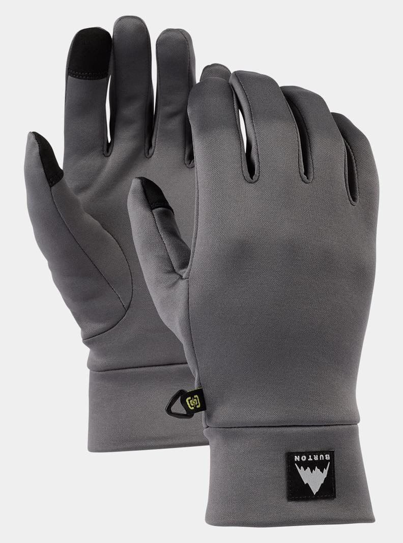 Grey Burton Screen Grab® Glove Liner Men\'s Ski Gloves | DIRNPA648