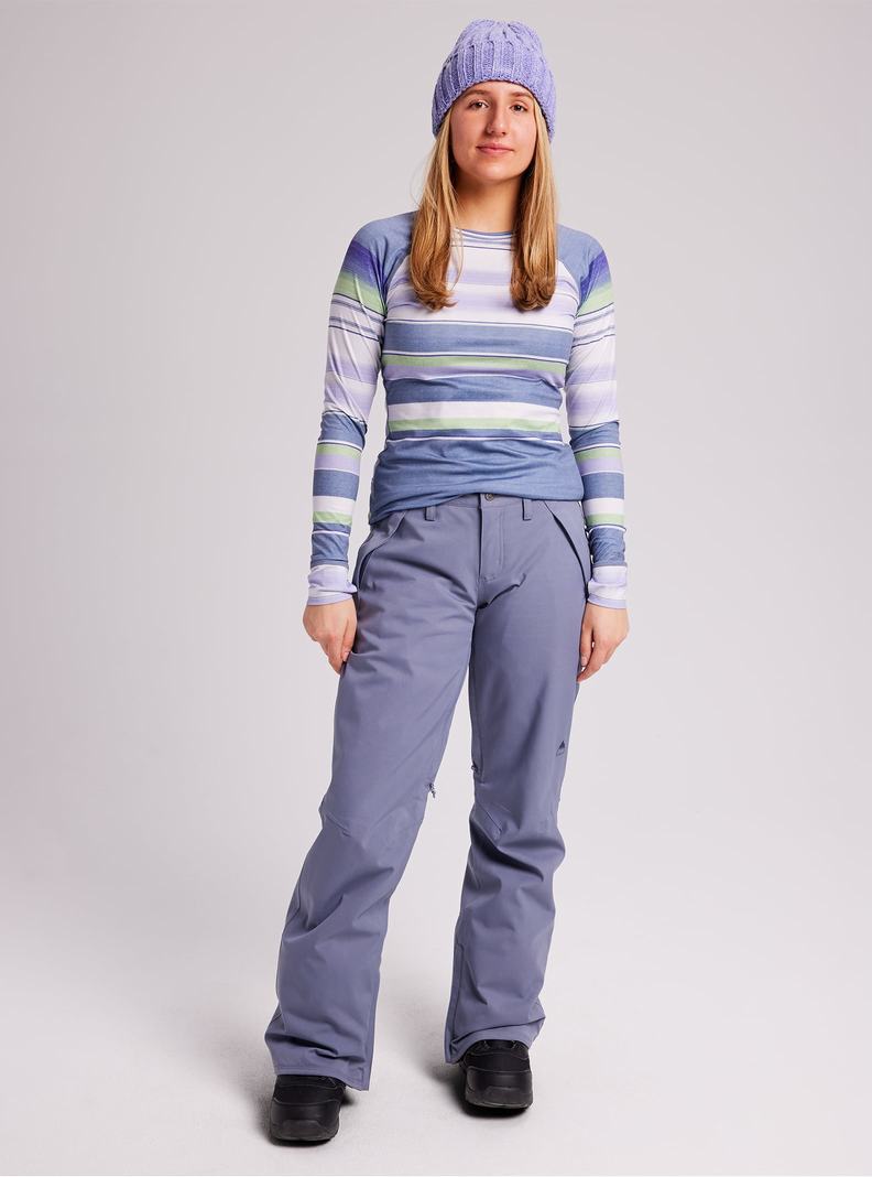 Grey Burton Society Women's Ski Pants | XEICGP836