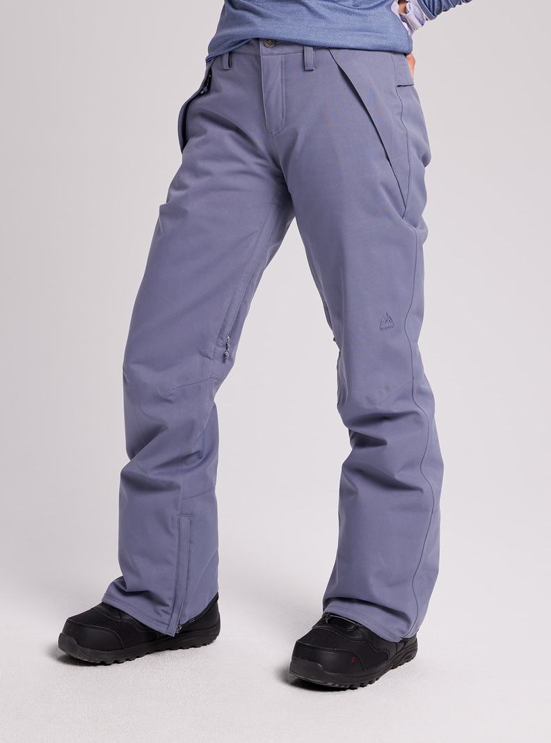 Grey Burton Society Women's Ski Pants | XEICGP836