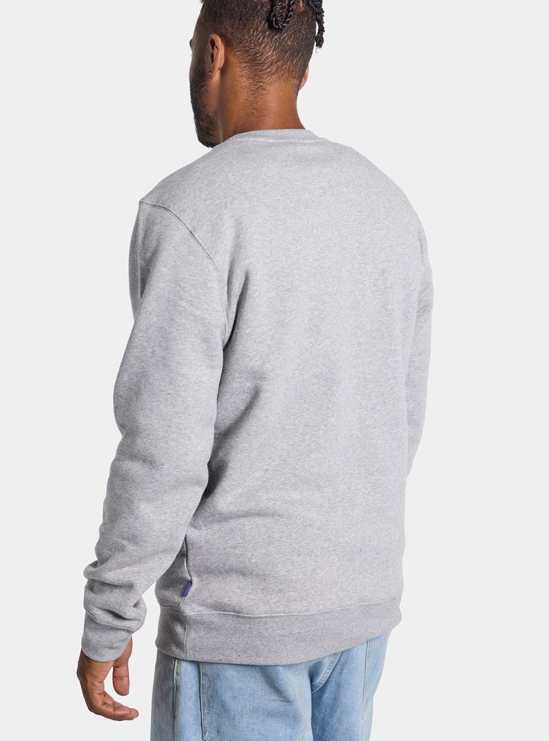 Grey Burton Vault Crew Men's Sweatshirts | NAPTXF872