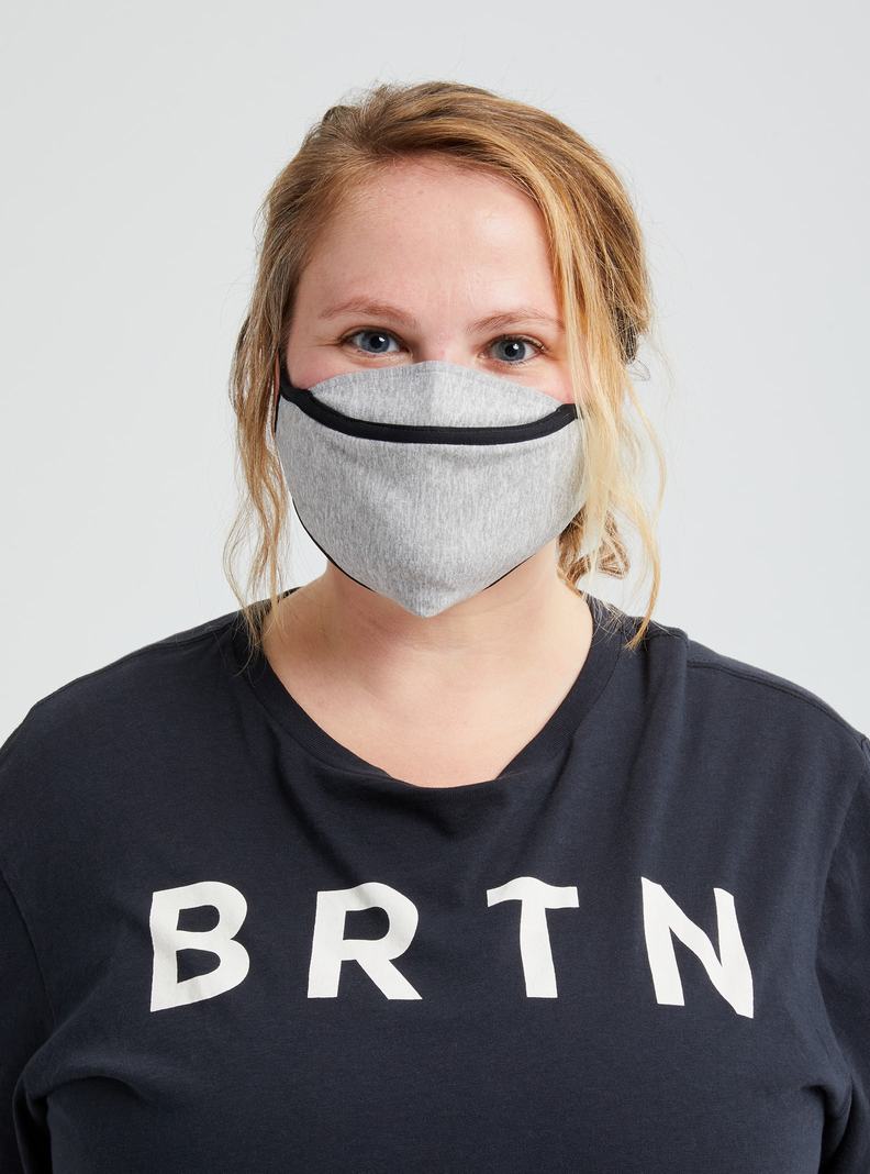 Grey Burton Wicking Women's Facemasks | TXWHCR752