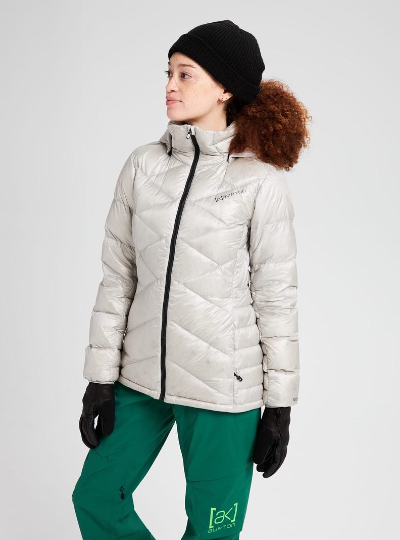 Grey Burton [ak] Baker Down Women's Ski Jackets | RXAKLZ823