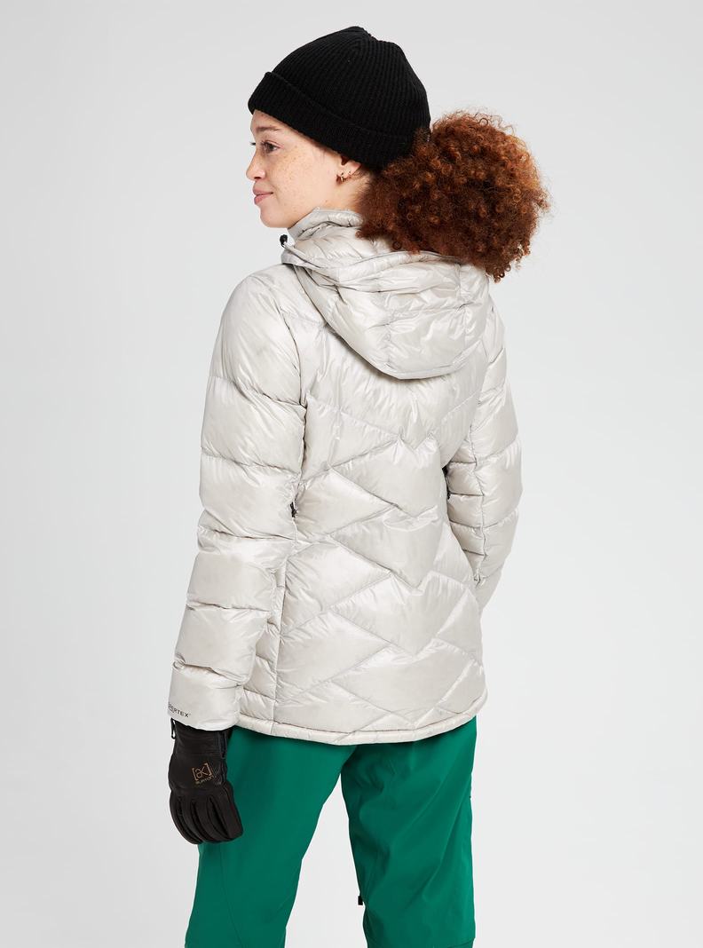 Grey Burton [ak] Baker Down Women's Ski Jackets | RXAKLZ823