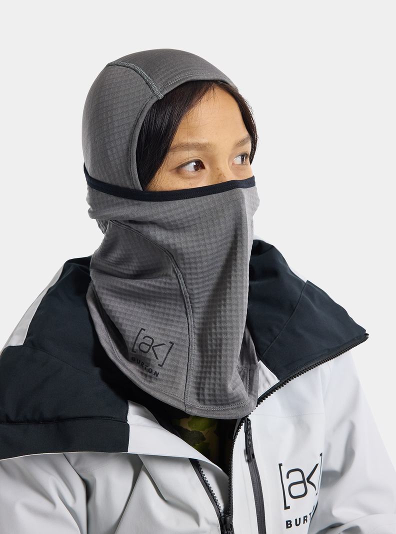 Grey Burton [ak] Balaclava Women's Facemasks | KMVTEC328