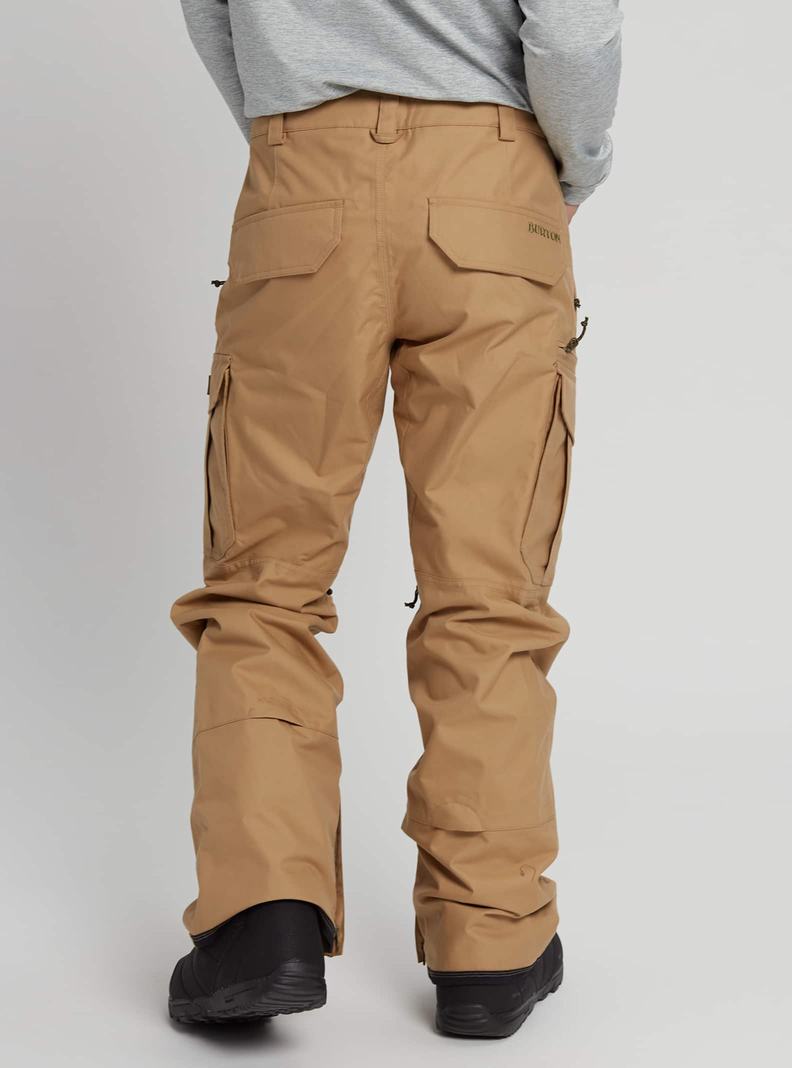 Khaki Burton Cargo 2L (Regular Fit) Men's Ski Pants | XFUVHE761