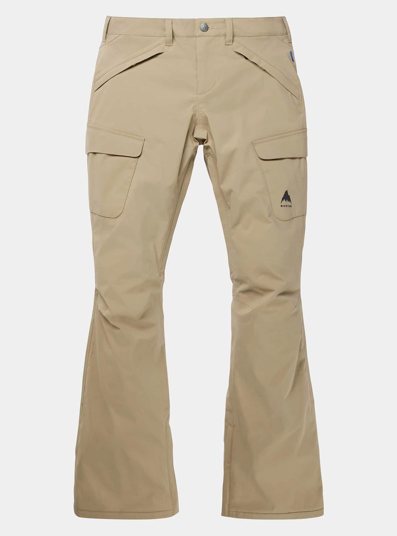 Khaki Burton Gloria GORE-TEX 2L (Short) Women\'s Ski Pants | OZCFLG307