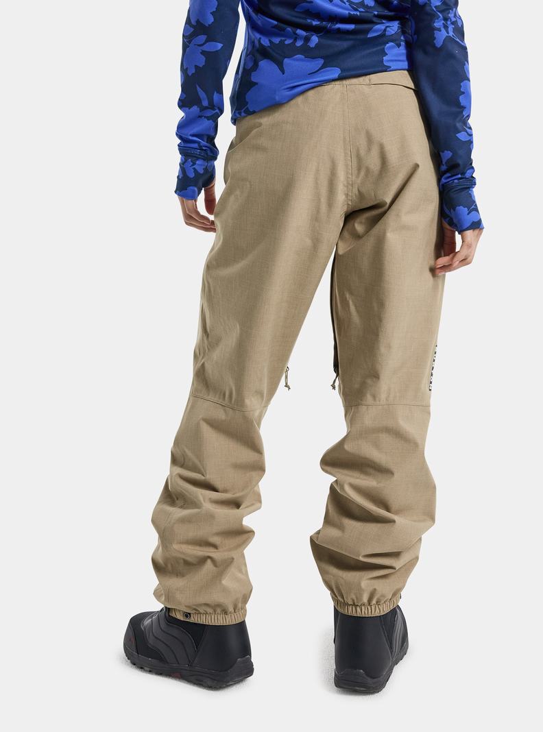 Khaki Burton Melter Plus 2L Women's Ski Pants | AMEQDI563