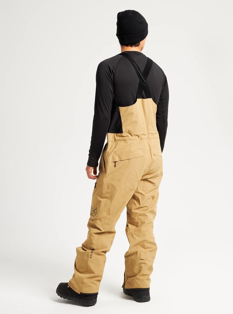 Khaki Burton [ak] Cyclic GORE-TEX 2L (Short) Men's Bibs | KVENPB392