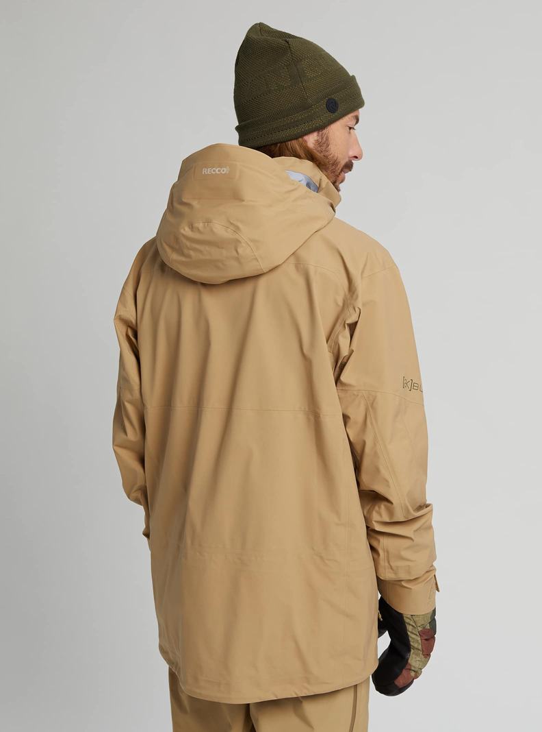 Khaki Burton [ak] Hover GORE‑TEX 3L Stretch Men's Ski Jackets | XVTPCQ748