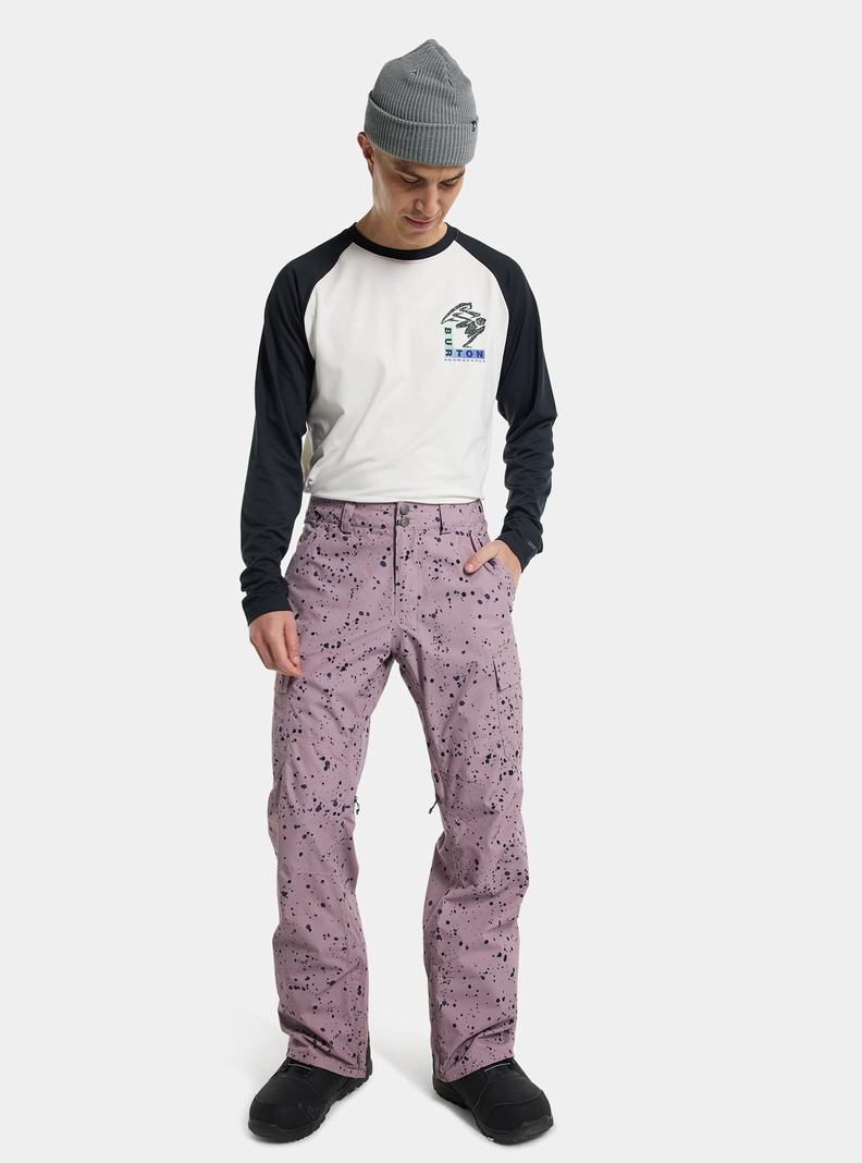 Lavender Burton 4L Cargo (Relaxed Fit) Men's Ski Pants | UWZYJK329