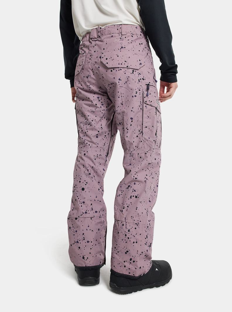 Lavender Burton 4L Cargo (Relaxed Fit) Men's Ski Pants | UWZYJK329