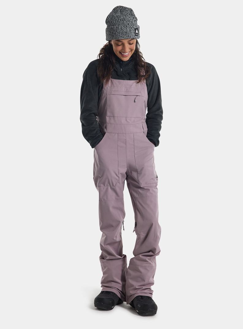 Lavender Burton Avalon 2L (Short) Women's Bibs | EFZPLQ381