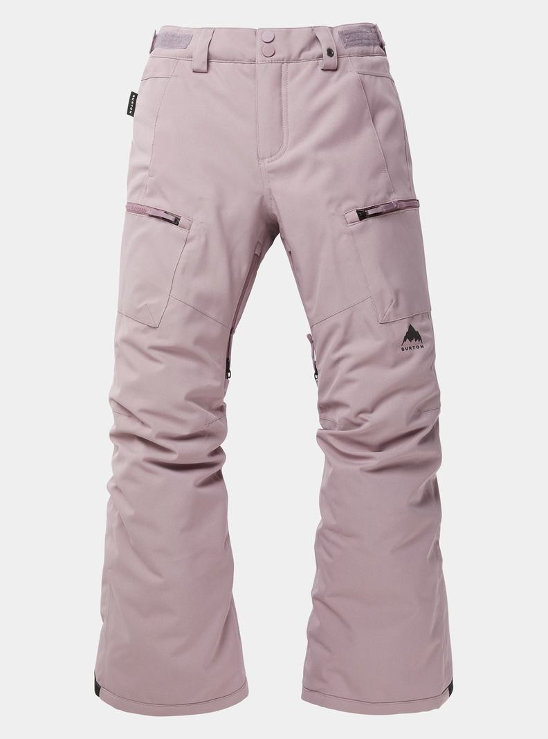 Lavender Burton Elite 2L Cargo Kids\' Ski Pants | AHMQFV845