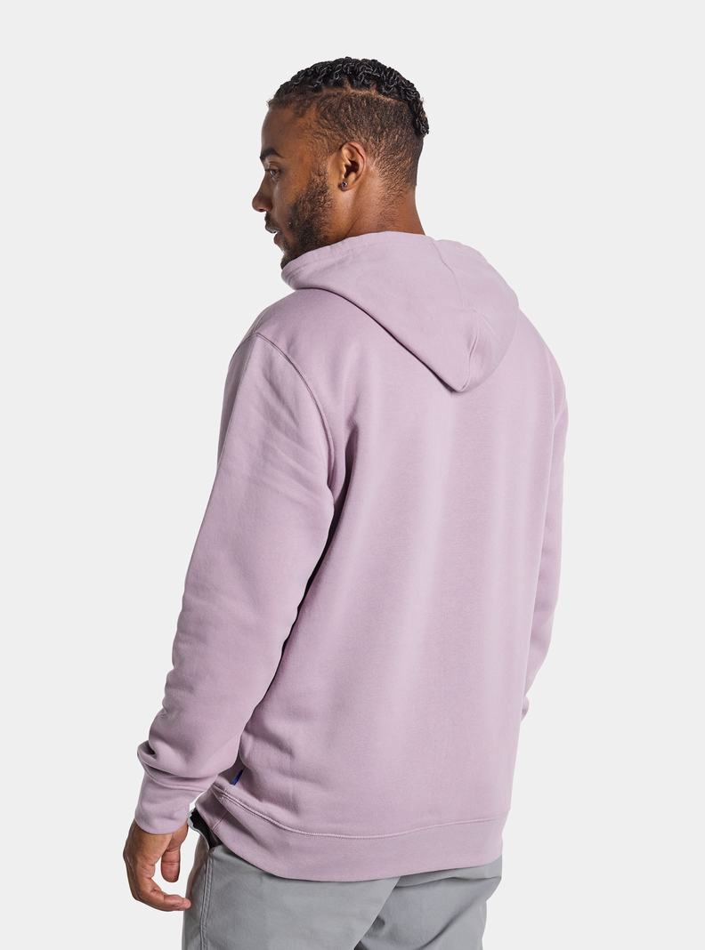 Lavender Burton Family Tree Pullover Men's Hoodies | QOALND406